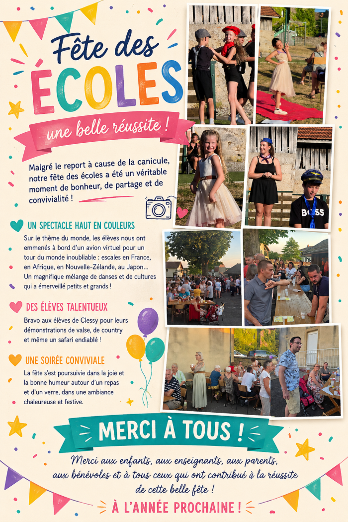 Fête des écoles du RPI
